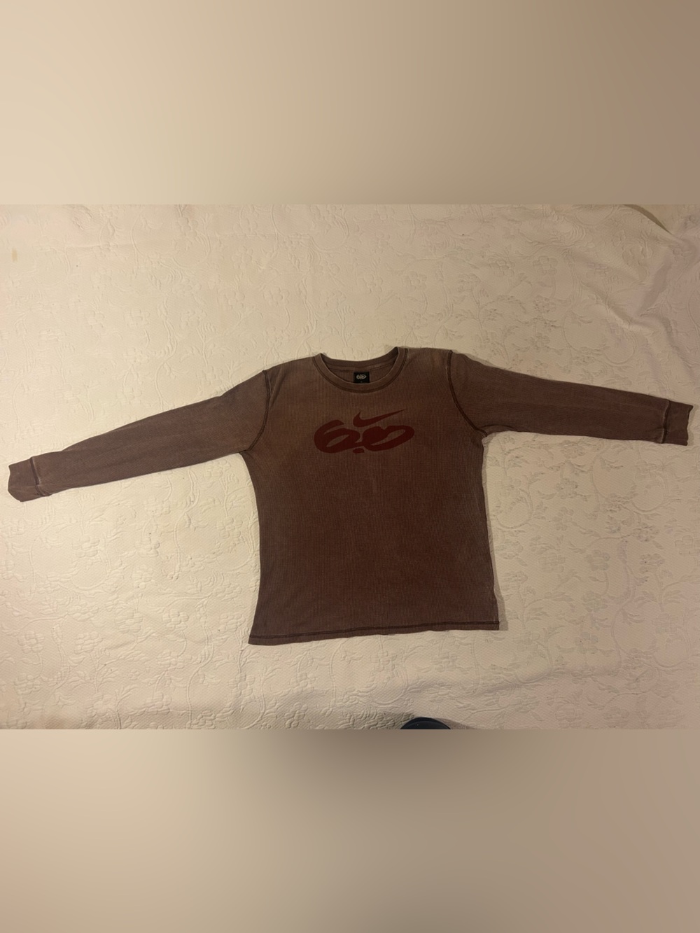 Nike 6.6 Maroon Brown Long Sleeve Sweater Size XL
